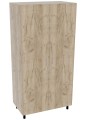 Opbergkast 2 deuren B100 x D55 x H200 cm Grey Craft Oak Tangara Groothandel voor Kinderopvang inrichting1